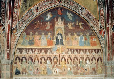 The Triumph of Catholic Doctrine (detail) by Andrea di Bonaiuto